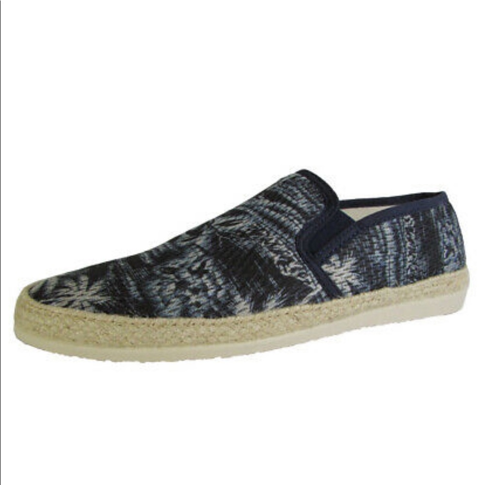 Navy Print Espadrille Steve Madden |M| Sz. 13